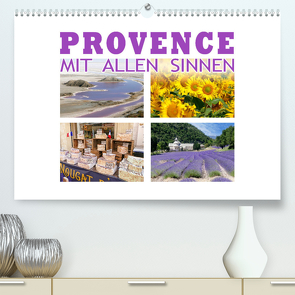 Provence mit allen Sinnen (Premium, hochwertiger DIN A2 Wandkalender 2023, Kunstdruck in Hochglanz) von B-B Müller,  Christine