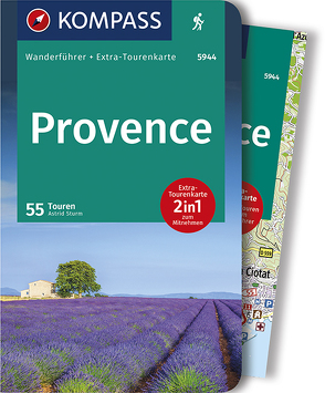 KOMPASS Wanderführer Provence, 55 Touren von Sturm,  Astrid