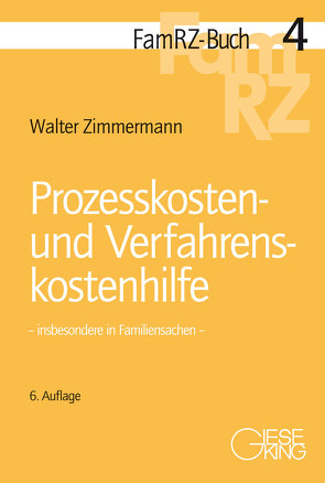 Prozesskosten- und Verfahrenskostenhilfe von Zimmermann,  Walter