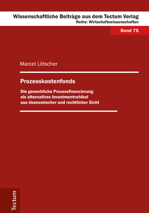 Prozesskostenfonds von Lötscher,  Marcel