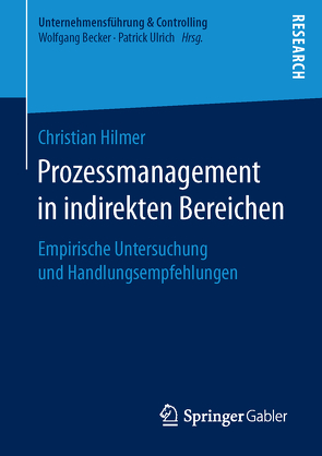 Prozessmanagement in indirekten Bereichen von Hilmer,  Christian