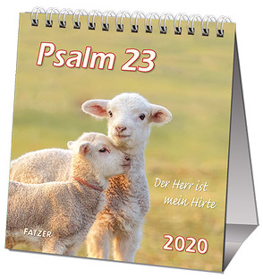 Psalm 23 Kleinkalender 2022 von Fatzer,  Kurt