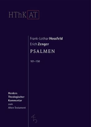 Psalmen 101-150 von Hossfeld,  Frank-Lothar, Zenger,  Erich