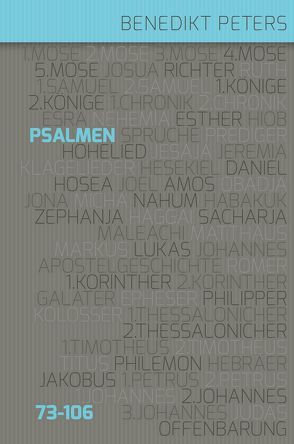 Psalmen 73 – 106 von Binder,  Lucian, Peters,  Benedikt