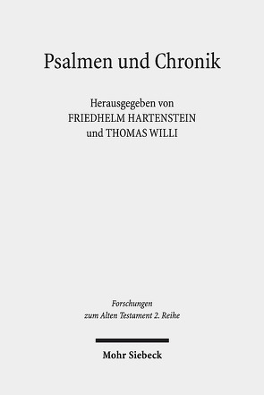 Psalmen und Chronik von Hartenstein,  Friedhelm, Willi,  Thomas