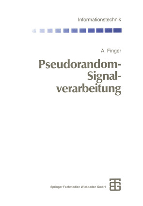 Pseudorandom-Signalverarbeitung von Finger,  Adolf