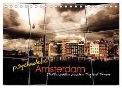 psychadelic Amsterdam – Stadtansichten zwischen Tag und Traum (Tischkalender 2024 DIN A5 quer), CALVENDO Monatskalender von Reininger,  Gerhard