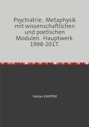 Psychiatrie, Metaphysik mit wissenschaftlichen und poetischen Modulen. Hauptwerk. 1998-2017. von Knipper,  Fabian