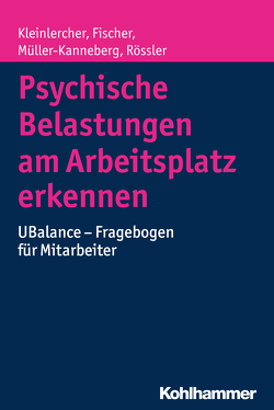 Psychische Belastungen am Arbeitsplatz erkennen von Fischer,  Sebastian, Kleinlercher,  Kai-Michael, Müller-Kanneberg,  Brita, Rössler,  Wulf