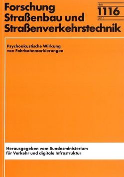 Psychoakustische Wirkung von Fahrbahnmarkierungen von Fiebig,  André, Müller,  Maurice, Telle,  Aulis