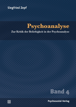 Psychoanalyse von Zepf,  Siegfried