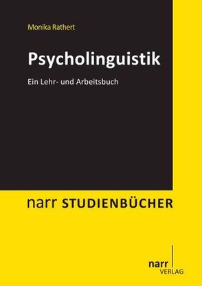 Psycholinguistik von Rathert,  Monika