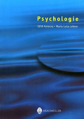 Psychologie von Konecny,  Edith, Leitner,  Maria L