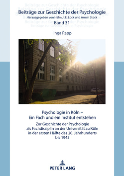 Psychologie in Köln von Rapp,  Inga