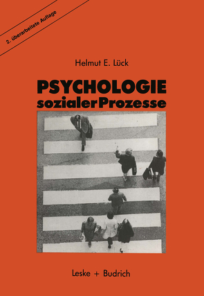 Psychologie sozialer Prozesse von Lück,  Helmut