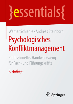 Psychologisches Konfliktmanagement von Schienle,  Werner, Steinborn,  Andreas