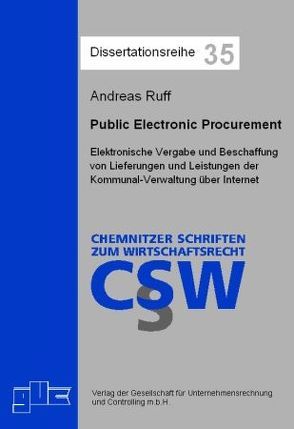 Public Electronic Procurement von Ruff,  Andreas