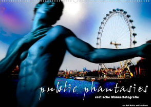 public phantasies – erotische Männerfotografie (Wandkalender 2023 DIN A2 quer) von Fotodesign,  Black&White, Wehrle und Uwe Frank,  Ralf