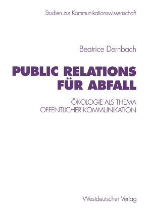 Public Relations für Abfall von Dernbach,  Beatrice