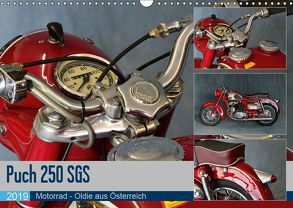 Puch 250 SGS Motorrad – Oldie aus Österreich (Wandkalender 2019 DIN A3 quer) von Laue,  Ingo