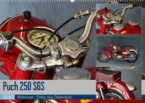 Puch 250 SGS Motorrad – Oldie aus Österreich (Wandkalender 2022 DIN A2 quer) von Laue,  Ingo