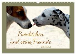 Pünktchen und seine Freunde (Wandkalender 2024 DIN A3 quer), CALVENDO Monatskalender von Hultsch,  Heike