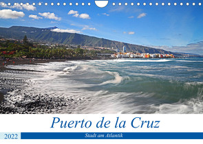 Puerto de la Cruz – Stadt am Atlantik (Wandkalender 2022 DIN A4 quer) von Bussenius,  Beate