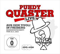Puhdy Quaster live aus dem Tivoli in Freiberg. 2CD + DVD von Hertrampf,  Quaster Dieter