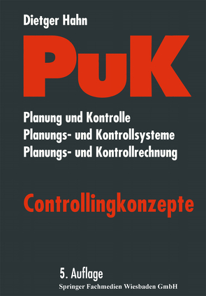 PuK – Controllingkonzepte von Hahn,  Dietger