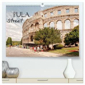 Pula Street (hochwertiger Premium Wandkalender 2024 DIN A2 quer), Kunstdruck in Hochglanz von Gross,  Viktor