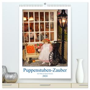 Puppenstuben-Zauber (hochwertiger Premium Wandkalender 2024 DIN A2 hoch), Kunstdruck in Hochglanz von Weber Fotokunst13,  Kris