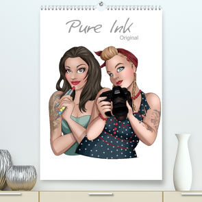 Pure Ink – Original (Premium, hochwertiger DIN A2 Wandkalender 2022, Kunstdruck in Hochglanz) von Oelschläger,  Britta