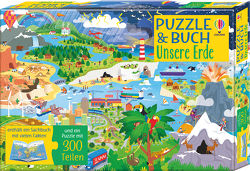 Puzzle & Buch: Unsere Erde