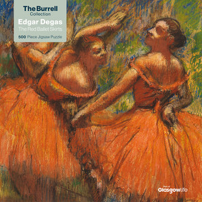 Puzzle – Edgar Degas, Die roten Ballettkleider