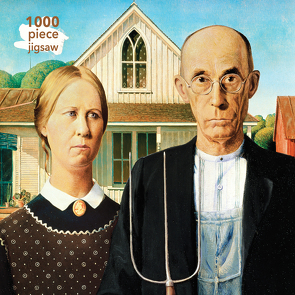 Puzzle – Grant Wood: American Gothic