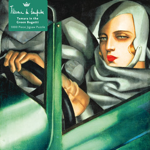Puzzle – Tamara de Lempicka, Tamara im grünen Bugatti