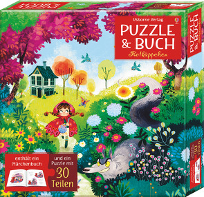 Puzzle & Buch: Rotkäppchen von Alvarez,  Lorena, Jones,  Rob Lloyd