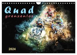 Quad grenzenlos (Wandkalender 2024 DIN A4 quer), CALVENDO Monatskalender von Roder,  Peter