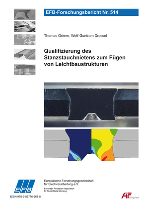 Qualifizierung des Stanzstauchnietens zum Fügen von Leichtbaustrukturen von Drossel,  Welf-Guntram, Grimm,  Thomas