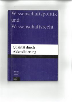 Qualität durch Akkreditierung von Deutscher Hochschulverband