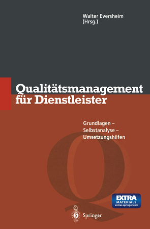 Qualitätsmanagement für Dienstleister von Eversheim,  Walter
