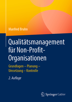 Qualitätsmanagement für Non-Profit-Organisationen von Bruhn,  Manfred