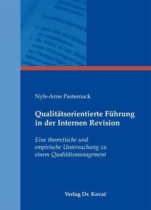 Qualitätsorientierte Führung in der Internen Revision von Pasternack,  Nyls A