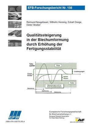 Qualitätssteigerung in der Blechumformung durch Erhöhung der Fertigungsstabilität von Doege,  Eckart, Eichhorn,  Andreas, Lierath,  Friedhelm, Meyer,  Frank, Rotarescu,  Marius-Ioan