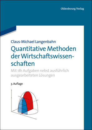 Quantitative Methoden der Wirtschaftswissenschaften von Langenbahn,  Claus-Michael
