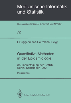 Quantitative Methoden in der Epidemiologie von Guggenmoos-Holzmann,  Irene
