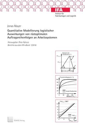 Quantitative Modellierung logistischer Auswirkungen von rüstoptimalen Auftragsreihenfolgen an Arbeitssystemen von Mayer,  Jonas, Nyhuis,  Peter