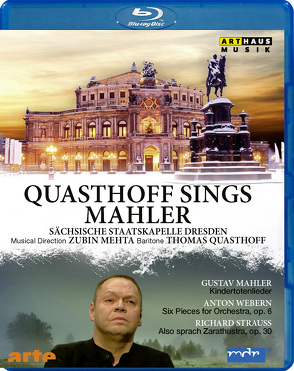 Quasthoff sings Mahler von Mahler,  Gustav, Mehta,  Zubin, Quasthoff,  Thomas, Strauss,  Richard, Webern,  Anton