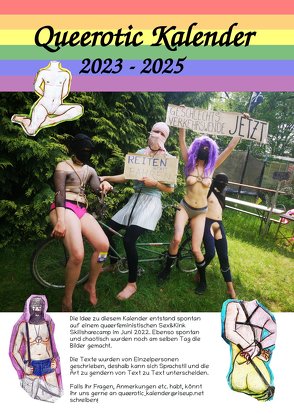 Queerotic Kalender 2023-2025 von Queerotic Kalender Orgateam