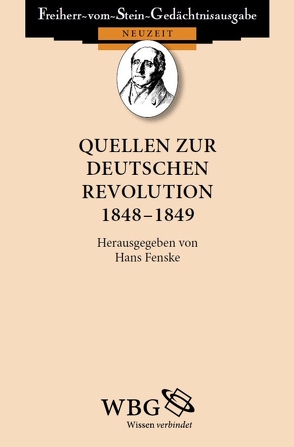 Quellen zur deutschen Revolution 1848 – 1849 von Fenske,  Hans